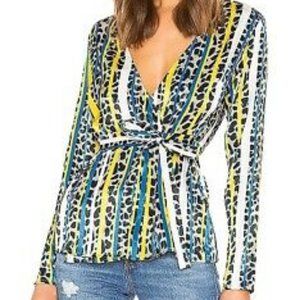 Revolve House of Harlow 1960 Wrap Top Blouse